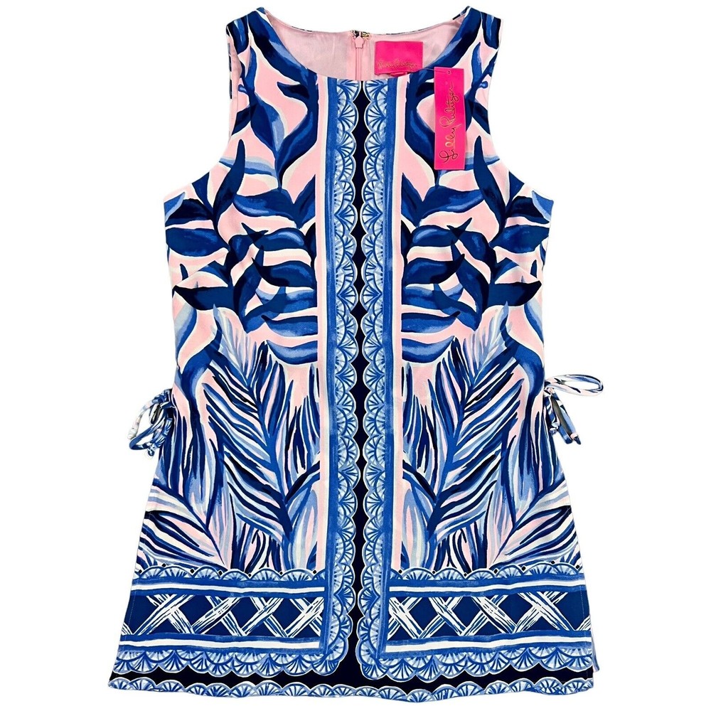 Lilly Pulitzer Sz 8 Donna Romper Pink Tropics Tint #001558 New w/Tags MSRP $178